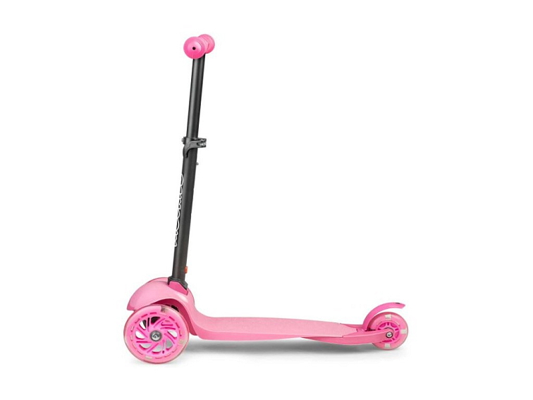 Dětská tříkolová koloběžka NAVI pudrová růžová