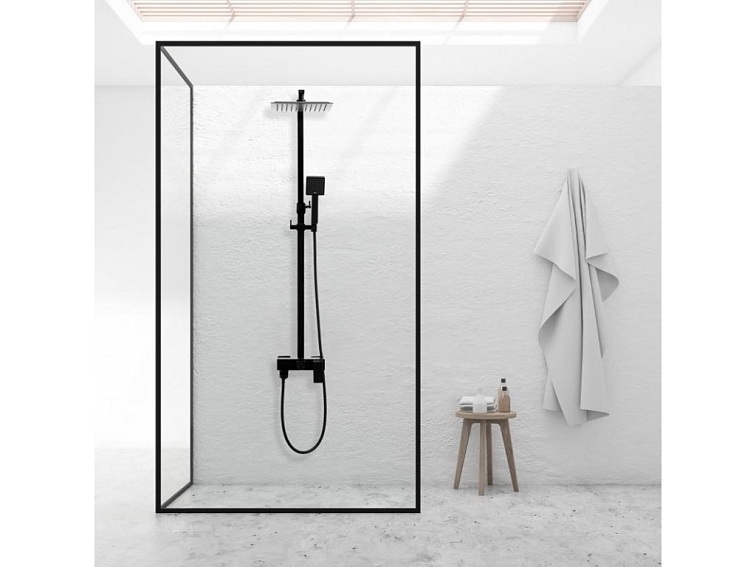 Sprchová souprava - Sprchový set LOFT - černá