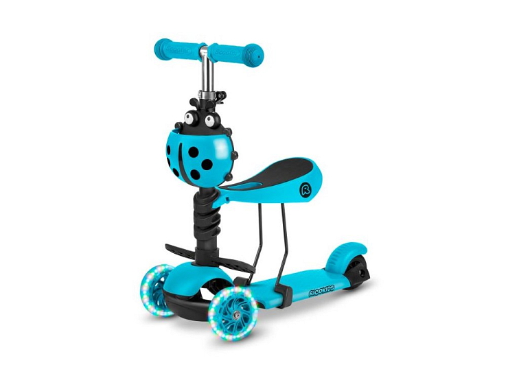 Dětská tříkolová koloběžka BERUŠKA azurová
