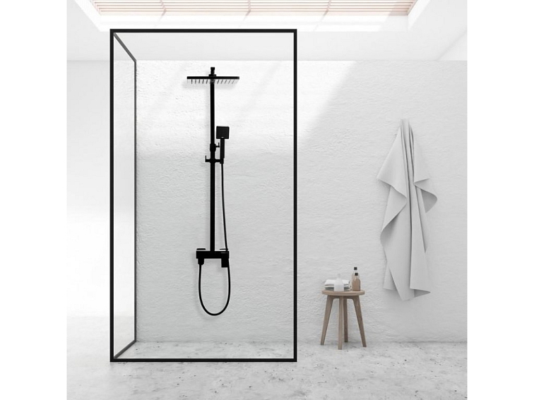 Sprchová souprava - Sprchový set PREM - černá