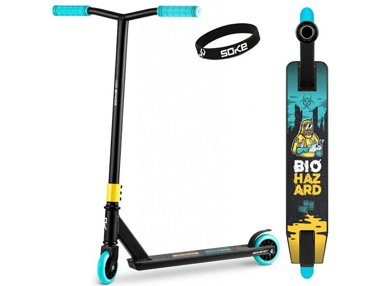 Freestylová koloběžka BARACUDA, surf blue