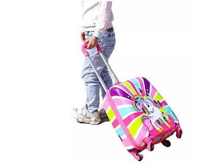 Dětský kufr - Jednorožec