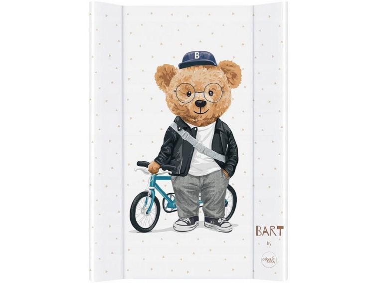 Přebalovací podložka tvrdá s pevnou vložkou 50x70 cm - Bart