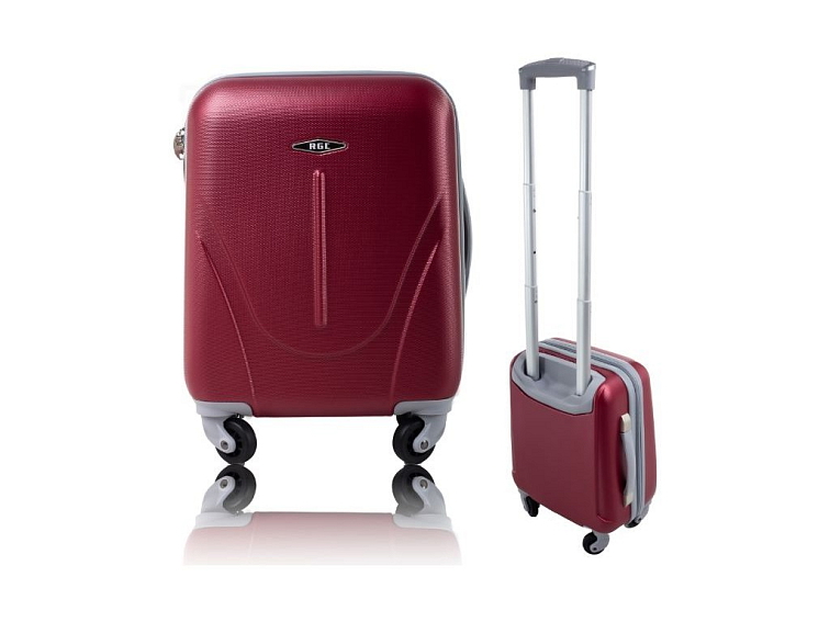 Kabinový cestovní Kufr SAMBA 40x30x20 - Bordó