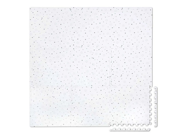 Pěnové puzzle koberec 9 ks 150x150x1 cm Hvězdy