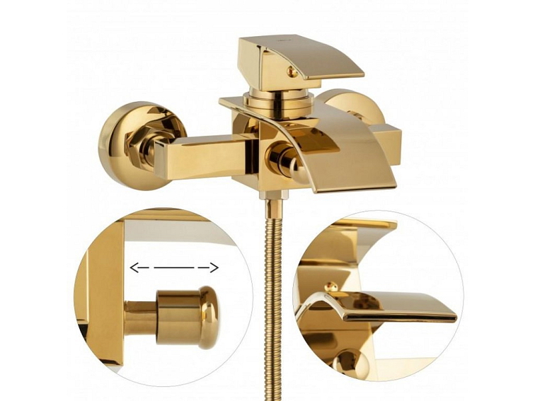 Vanová baterie GOLDEN - zlatá
