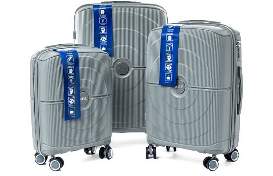 Cestovní Kufr ORBI - Stříbrný