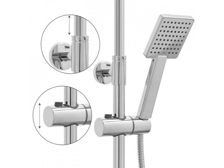 Sprchová souprava - Sprchový set VINTO - chromová