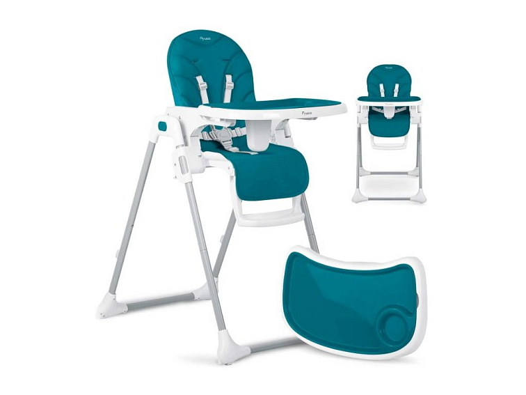 Jídelní židlička TOM modrá