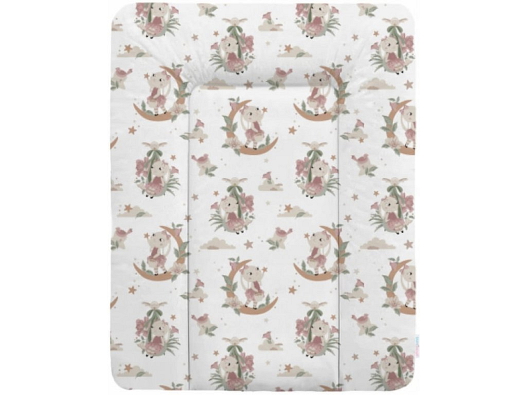 Přebalovací podložka na komodu měkká 50x70 cm - Roztomilý králíček