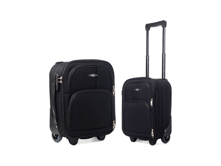 Kabinový cestovní Kufr COMO 40x30x20 - Černý