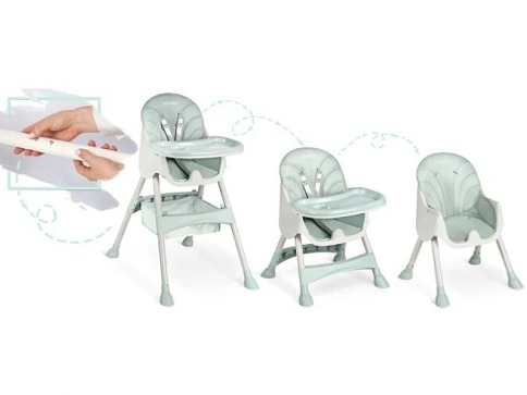 Jídelní židlička BONI zelená
