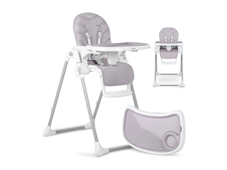 Jídelní židlička TOM šedá