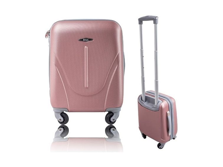 Kabinový cestovní Kufr SAMBA 40x30x20 - Rose Gold