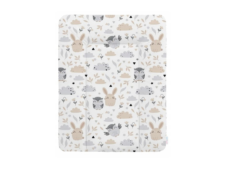 Přebalovací podložka na komodu měkká 50x70 cm - Lesní zvířátka