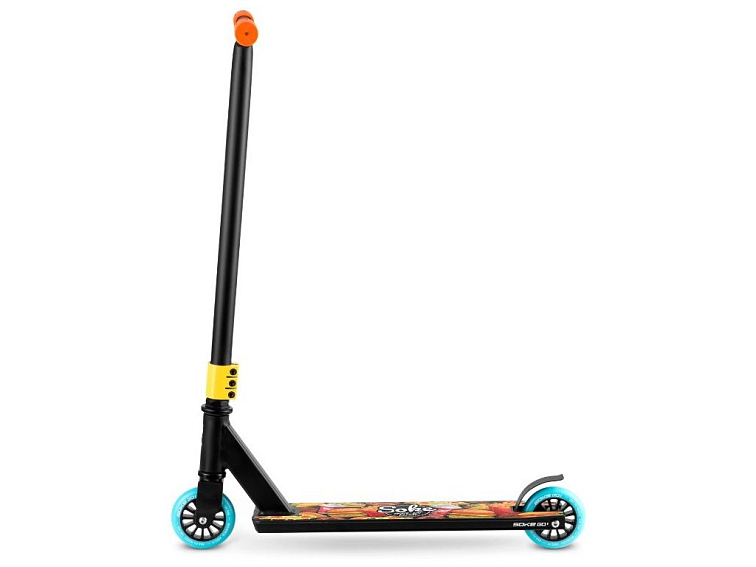 Freestylová koloběžka BARACUDA, orange splash