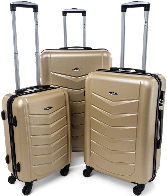 Cestovní Kufr VERONA - Béžový