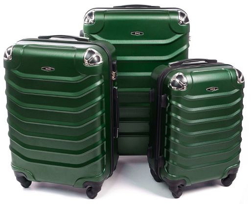 Cestovní Kufr BALI - ZELENÝ