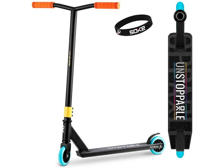 Freestylová koloběžka BARACUDA, candy black