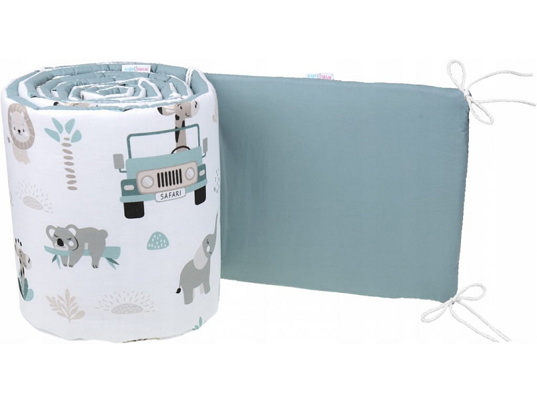 Ochranný mantinel do postýlky 180x30 cm - Safari