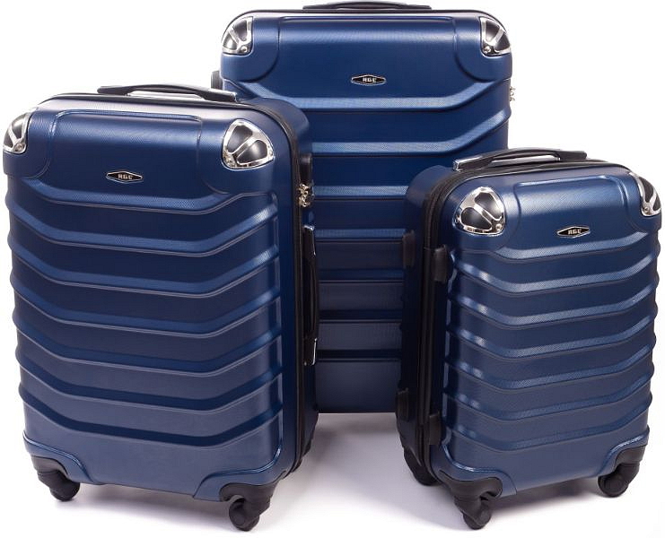 Cestovní Kufr BALI - Tmavě modrý