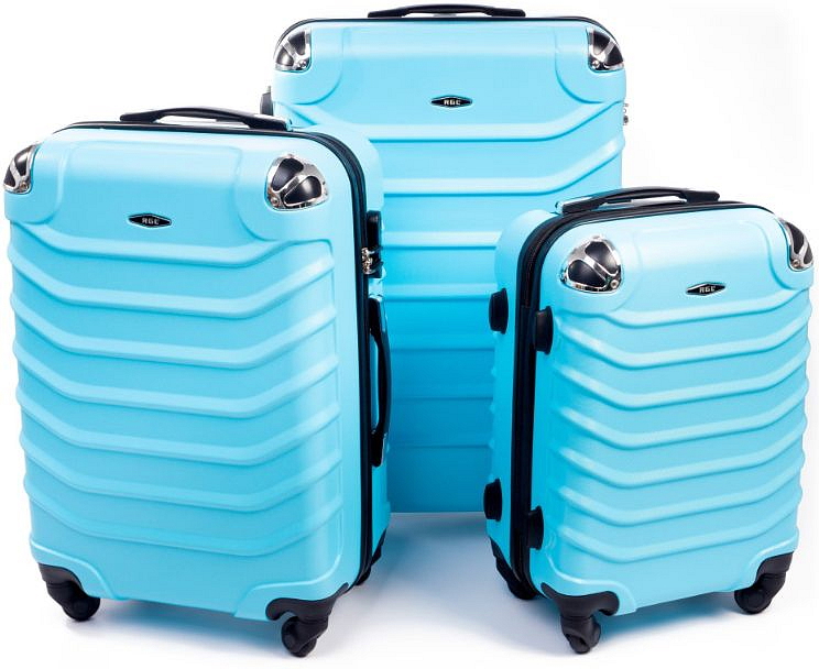 Cestovní Kufr BALI - Tyrkysový