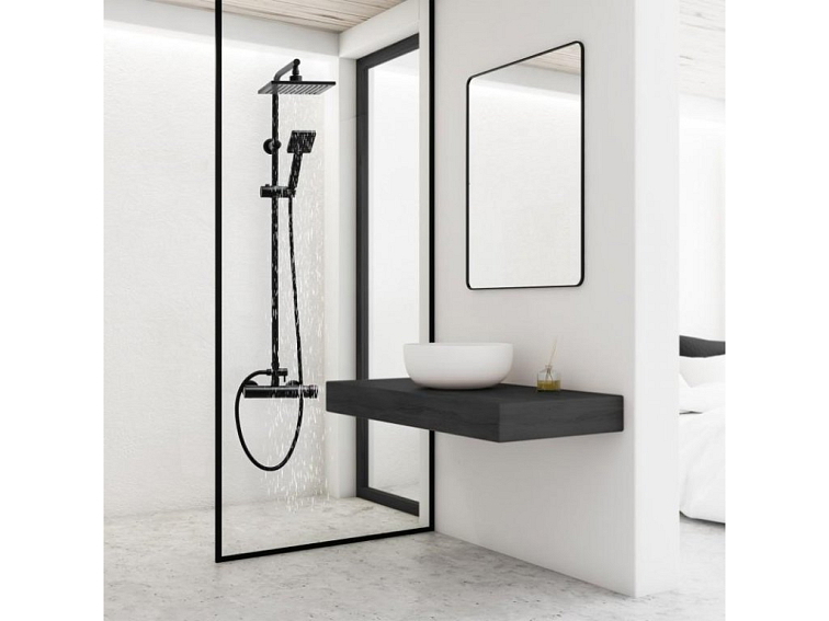 Sprchová souprava - Sprchový set PARMA - černá