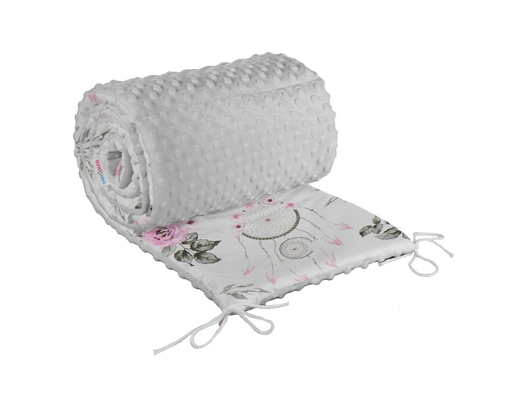 Ochranný mantinel do postýlky MINKY 180x30 cm - Lapače snů