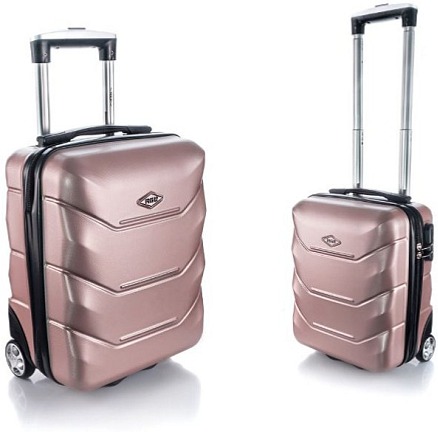 Kabinový cestovní Kufr TIMONI 40x30x20 - Rose Gold