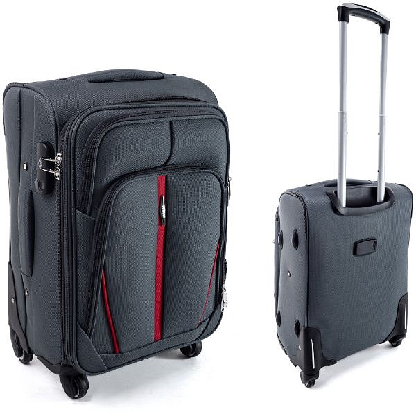 Cestovní Kufr TORINO - Šedý