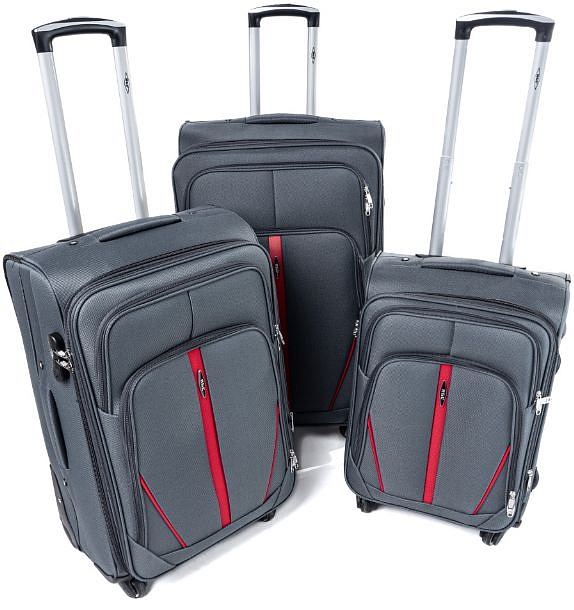 Cestovní Kufr TORINO - Šedý