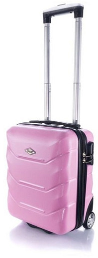 Kabinový cestovní Kufr TIMONI 40x30x20 - Pudrový růžový