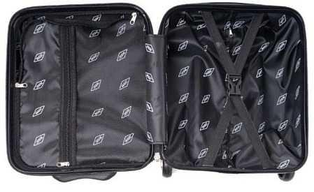 Kabinový cestovní Kufr VERONA 40x30x20 - Pudrový růžový