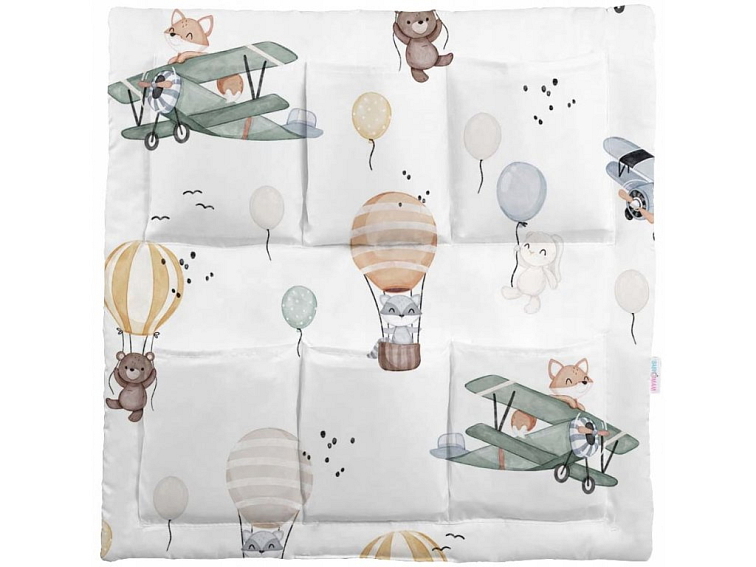 Organizér do dětské postýlky - Let balonem