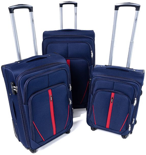 Cestovní Kufr TORINO - Tmavě modrý