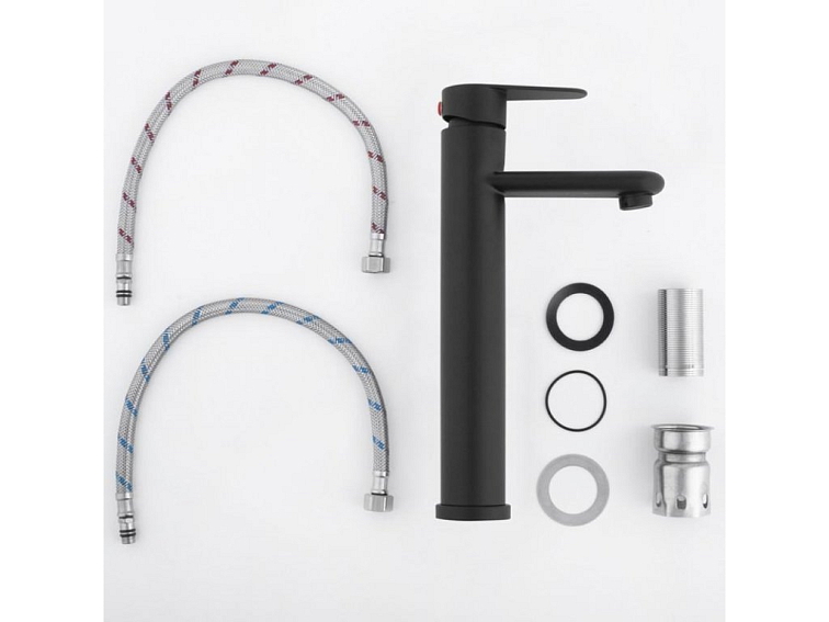 Umyvadlová baterie ROCKY vysoká černá