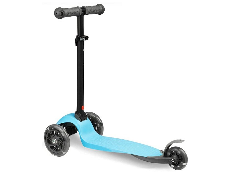 Dětská tříkolová koloběžka NAVI modrá