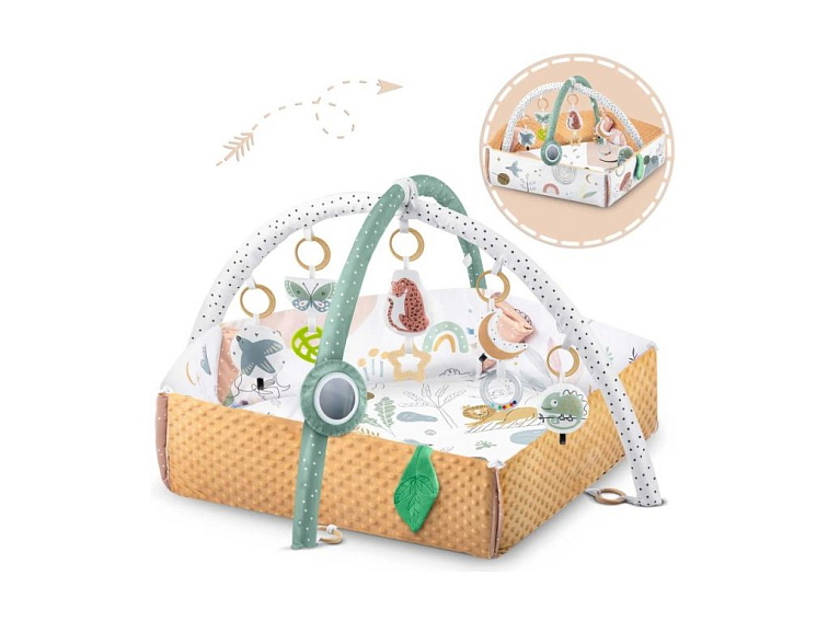 Interaktivní vzdělávací podložka 5v1 Lev