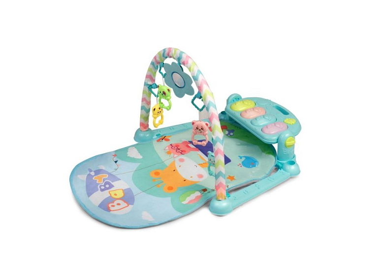 Interaktivní vzdělávací podložka s klavírem 3v1 Žirafa a přátelé