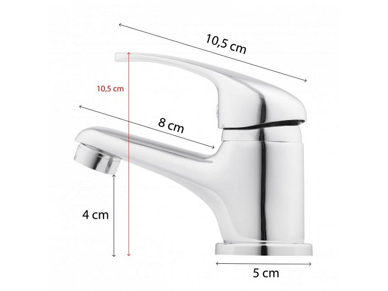 Umyvadlová baterie OMNA chromová