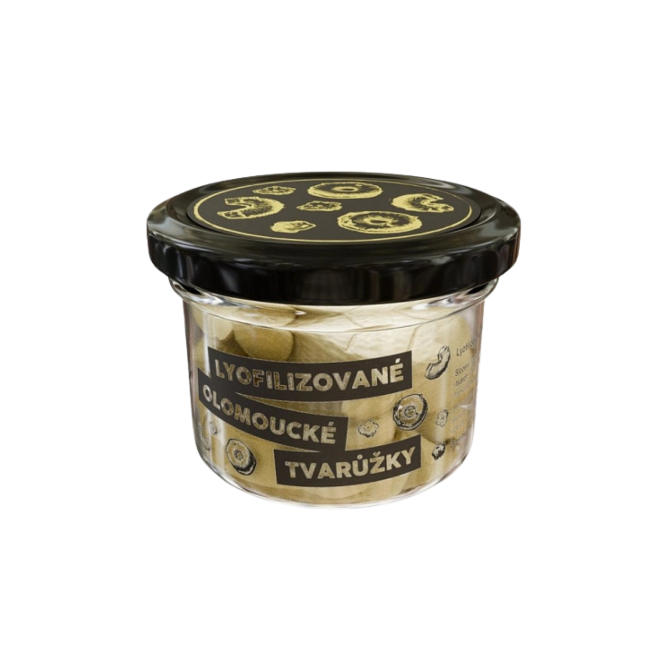 Lyofilizované - mrazem sušené Olomoucké tvarůžky - natural
