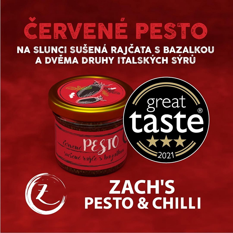 PESTO sušené rajče s bazalkou
