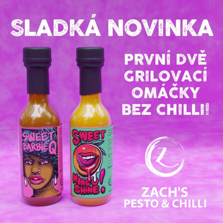 SWEET & CHILLI SET 6 CRAZY OMÁČEK