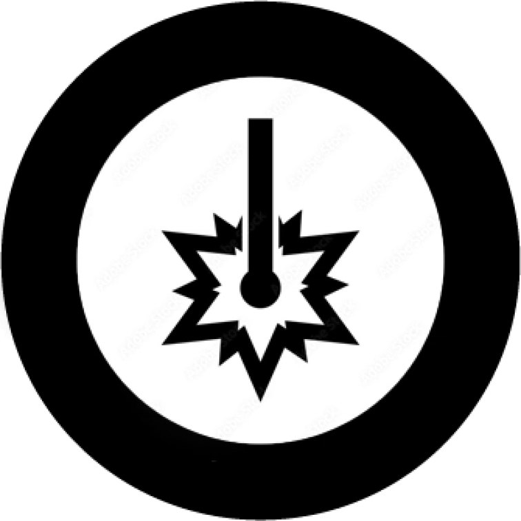 Infrared Reflective Blood Type Patch Large
