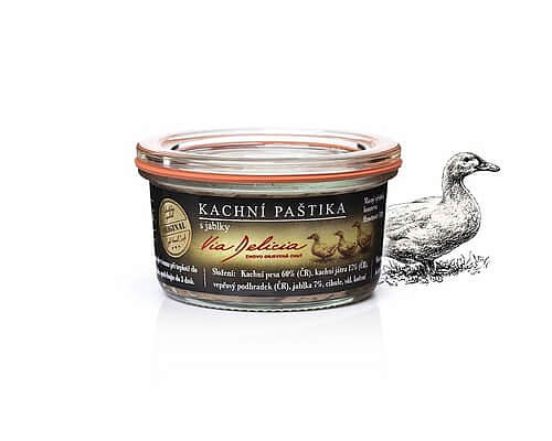 Dárkový balíček paštik Via Delicia a čokoládou