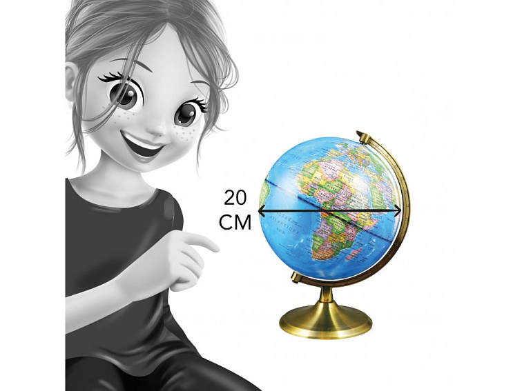 Glóbus s mapou súhvezdia 2v1