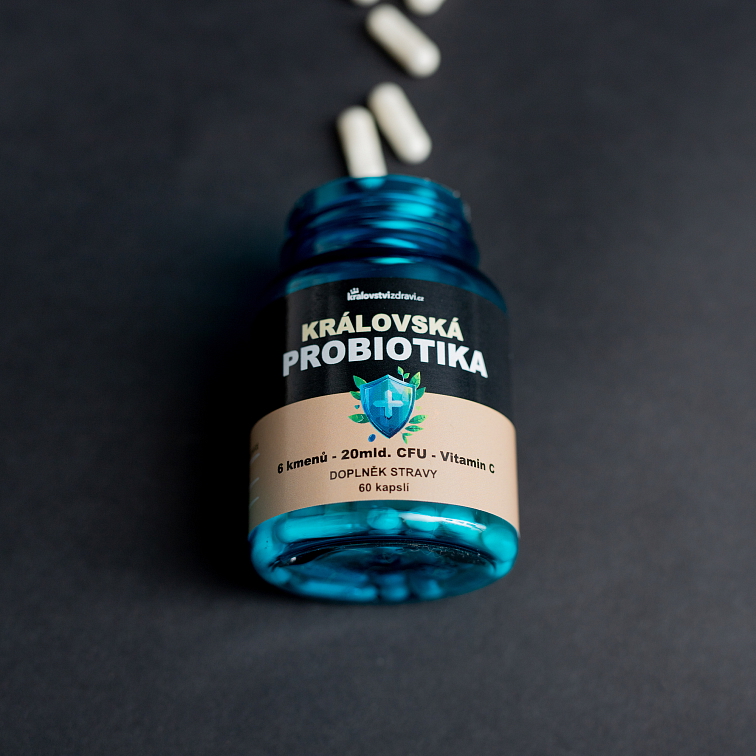 2+1 Královská Probiotika komplex laktobacilů a bifidobakterií, 3x60 kapslí
