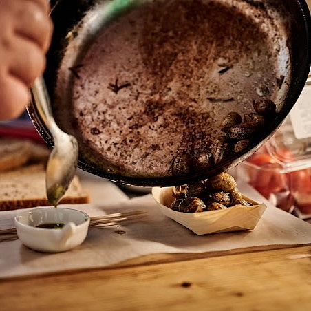 Degustace šneků - unikátní kombinace chutí z celého světa