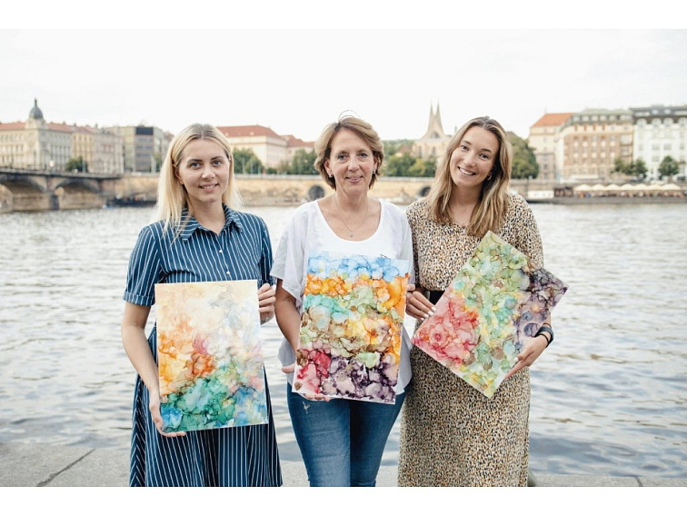 Malování lihovými inkousty – Vytvořte si vlastní umělecké dílo