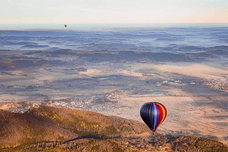 Privátní let balónem : soukromý zážitek až pro 14 osob